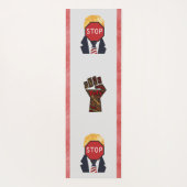 Stop Trump Yoga Mat (Achterkant)