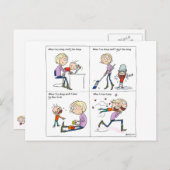 Stop Trying Briefkaart (Voorkant / Achterkant)