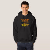 Stop Trying To Make Everyone Happy You're Not Tequ Hoodie (Voorkant volledig)