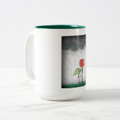 STOP. TWEEKLEURIGE KOFFIEMOK (Voorkant links)