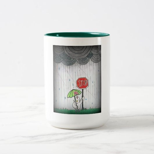 STOP. TWEEKLEURIGE KOFFIEMOK (Center)