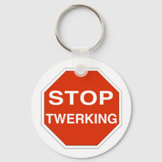 Stop Twerken Sleutelhanger
