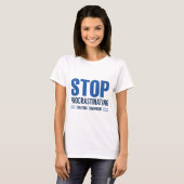 Stop Uitstellen Vanaf Morgen T-shirt (Voorkant volledig)