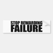 STOP VAN MISLUKKING VAN BEWUSTMAKING BUMPERSTICKER (Voorkant)