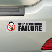 STOP VAN MISLUKKING VAN BEWUSTMAKING BUMPERSTICKER (Op auto)