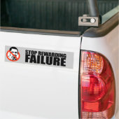STOP VAN MISLUKKING VAN BEWUSTMAKING BUMPERSTICKER (Op Truck)
