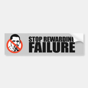 STOP VAN MISLUKKING VAN BEWUSTMAKING BUMPERSTICKER