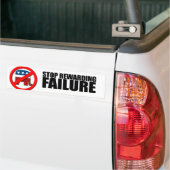 STOP VAN MISLUKKING VAN BEWUSTMAKING BUMPERSTICKER (Op Truck)