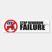 STOP VAN MISLUKKING VAN BEWUSTMAKING BUMPERSTICKER (Voorkant)