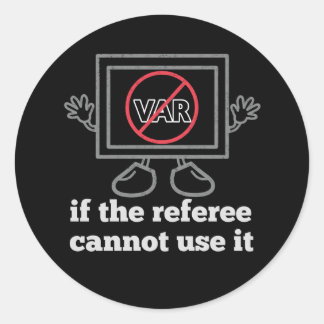 Stop var Sticker