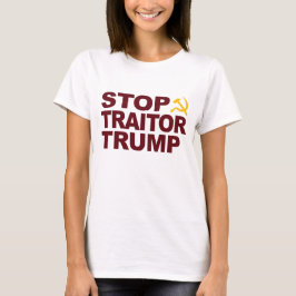 Stop Verrader Trump Vrouwen T-shirt