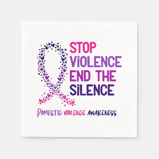 Stop Violence and the Silence Domestic Violence Aw Servet (Voorkant)