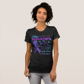 stop violence and the silence Domestic Violence Aw T-shirt (Voorkant volledig)