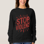 STOP VIOLENCE T-Shirt (Voorkant)