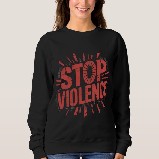 STOP VIOLENCE T-Shirt (Voorkant)