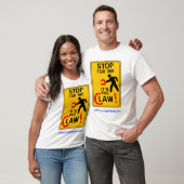 STOP VOOR ME...  HET IS DE WET (WETGEVING) T-SHIRT (Unisex)