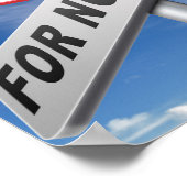 Stop voor niemand poster (Hoek)