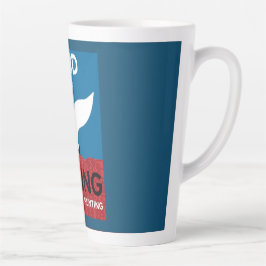 Stop walvisjacht | Bescherming van de zeescheepvaa Latte Mok