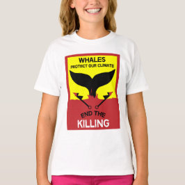 Stop walvisjacht | Bescherming van de zeescheepvaa T-shirt