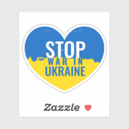 Stop War in Ukraine Sticker