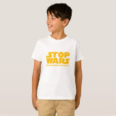 Stop Wars Parodie Logo T-shirt (Voorkant volledig)