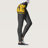 Stop Wars Parody Logo Leggings (Rechts)