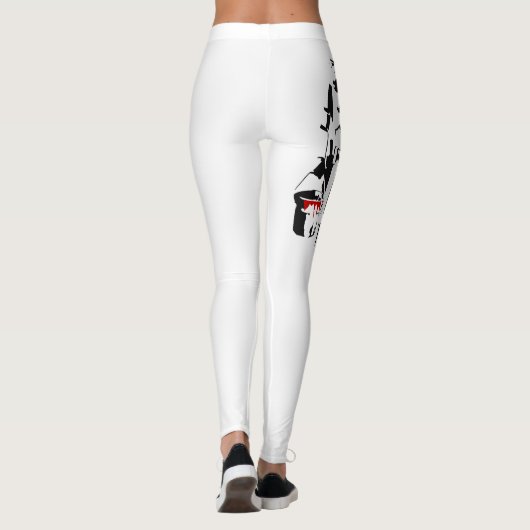 Stop Wars Parody Logo Leggings (Achterkant)