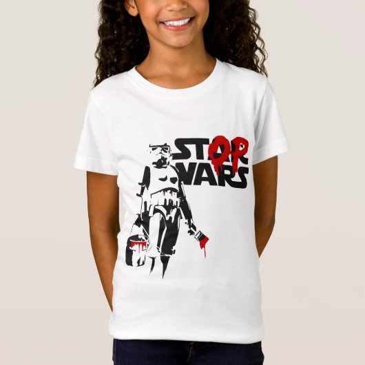 Stop Wars Parody Logo T-shirt (Voorkant)