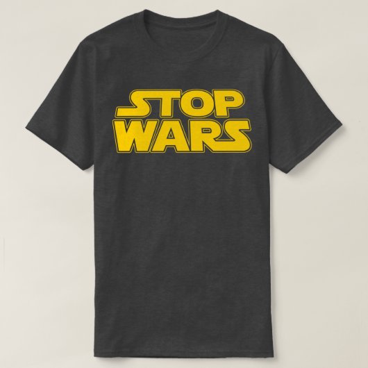 STOP WARS T-SHIRT (Design voorkant)