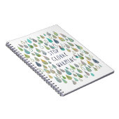 STOP WERELDWIJD WAARSCHUWING: Red de aarde Notitieboek (Rechterzijde)