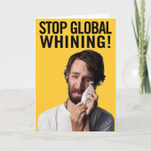 Stop wereldwijde zegen kaart (Voorkant)