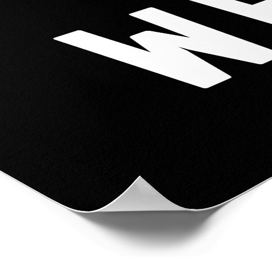 Stop wereldwijde zegen poster (Hoek)