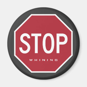 STOP Whiringkoelkast Magnet