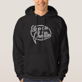 Stop Ya Chattin' Manchester Slang Hoodie (Voorkant)