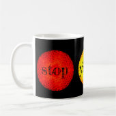 stop yield go koffiemok (Links)
