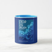 Stop Zeevervuiling Mok (Midden)