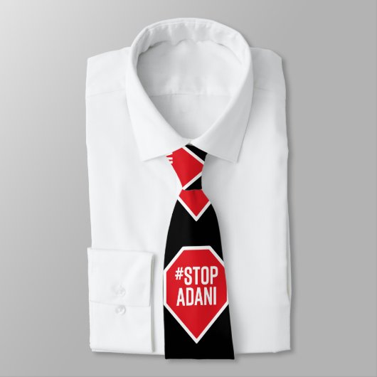 #StopAdani Stropdas (Gebonden)