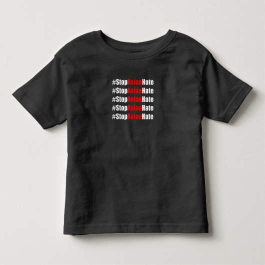 #StopAziatischeHaat T-Shirt (Voorkant)