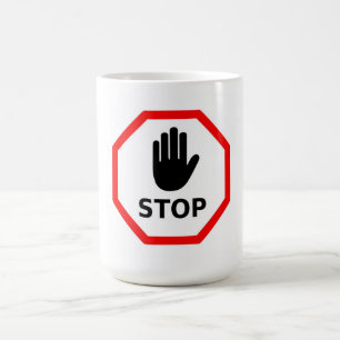 Stopbord Koffiemok