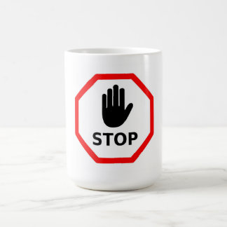 Stopbord Koffiemok