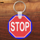 Stopbord Sleutelhanger (Voorkant)