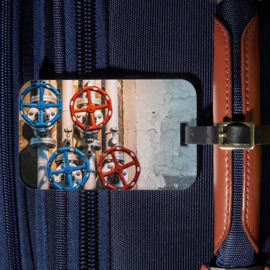 Stopcock in Schiffbau, Zürich Bagagelabel (Voorkant Insitu 4)