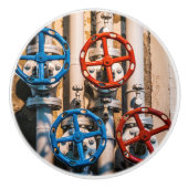 Stopcock in Schiffbau, Zürich Keramische Knop (Voorkant)