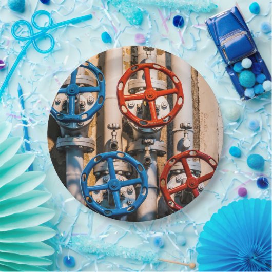 Stopcock in Schiffbau, Zürich Papieren Bordje (Feest)