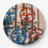 Stopcock in Schiffbau, Zürich Papieren Bordje (Voorkant)