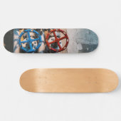 Stopcock in Schiffbau, Zürich Persoonlijk Skateboard (Horizontaal)