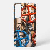 Stopcock in Schiffbau, Zürich Samsung Galaxy Hoesje (Achterkant)