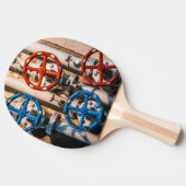 Stopcock in Schiffbau, Zürich Tafeltennisbatje (Zijkant)