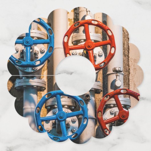 Stopcock in Schiffbau, Zürich Wijnglaslabel (Voorkant)