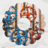 Stopcock in Schiffbau, Zürich Wijnglaslabel (Achterkant)